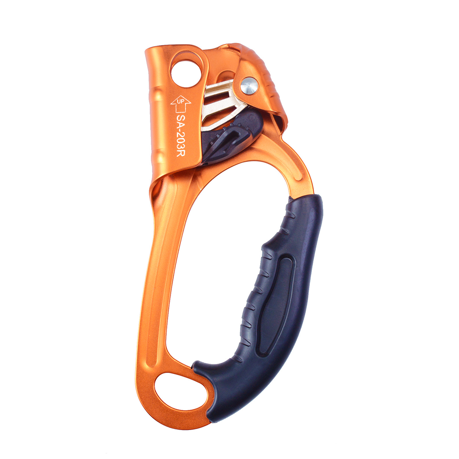 Low Cost CE Standard Climbing Right Hand Ascender Climbing Hand Rope Aluminum Ascender For Nylon Rope