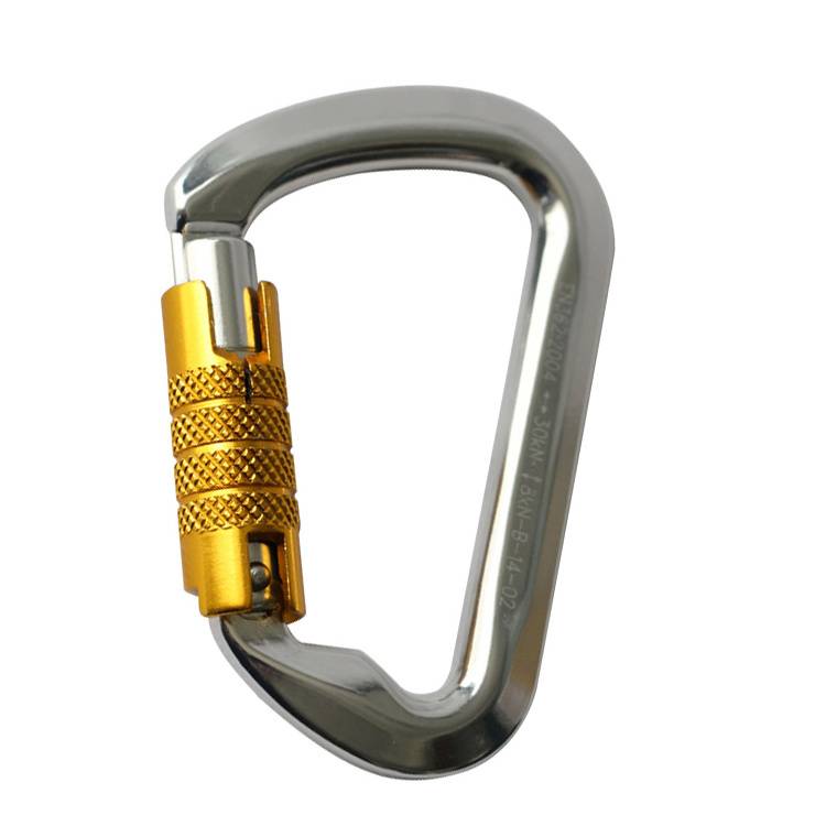 Custom personalized aluminum parachute auto lock carabiner