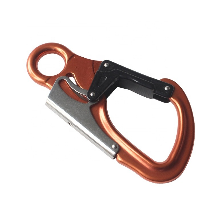 New design  Forged Steel Snap Hook  climbing swivel clip snap safety hook clip hook aluminum carabiner