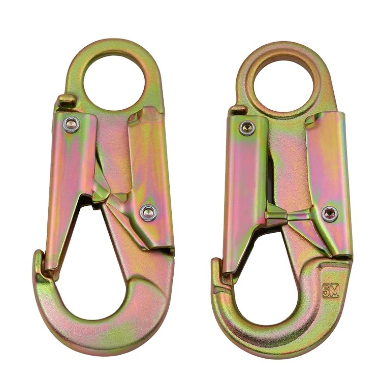 wholesale Safety harness Snap Hook for climbing High quality stainless steel carabiner hook