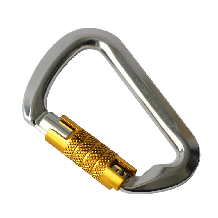 Custom personalized aluminum parachute auto lock carabiner