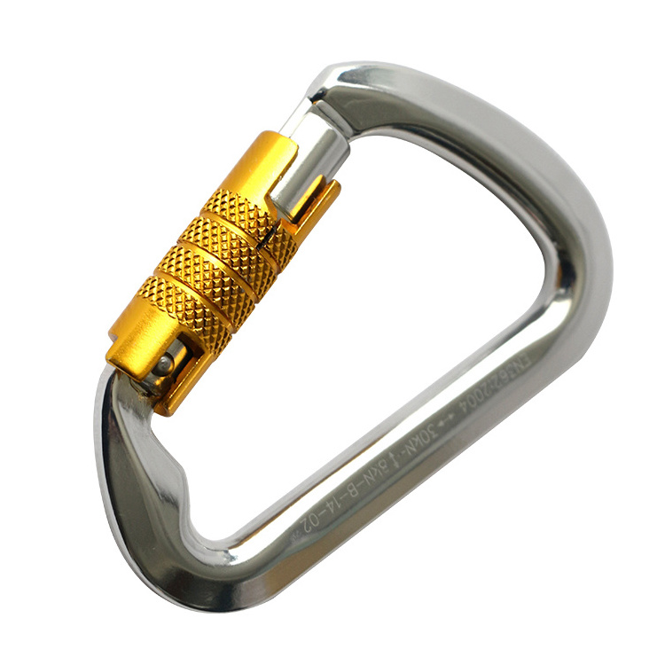 Custom personalized aluminum parachute auto lock carabiner