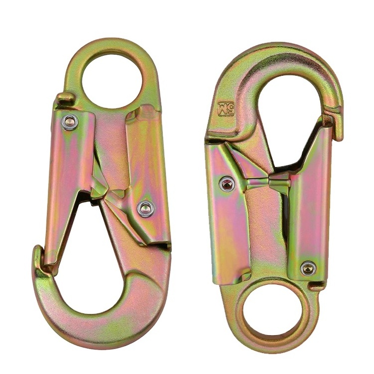 wholesale Safety harness Snap Hook for climbing High quality stainless steel carabiner hook