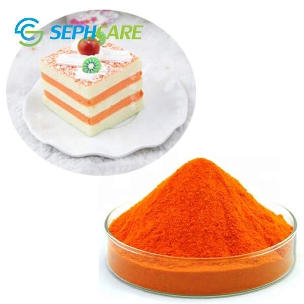 Natural Food Colorant Pigment 100% Beta Carotene Dye Carrot Extract Raw Material