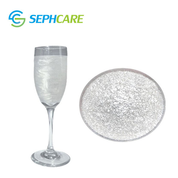 Sephcare food grade ingredients metallic gold edible glitters for drinks Shiny Glitter Shimmer Beverage Dust food additives