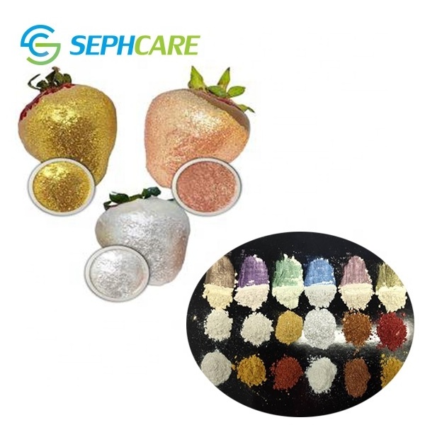 Wholesale Sephcare Food Grade Luster Dust Edible Glitter In Food Colorants Baking Ingredients Cake Chocolate