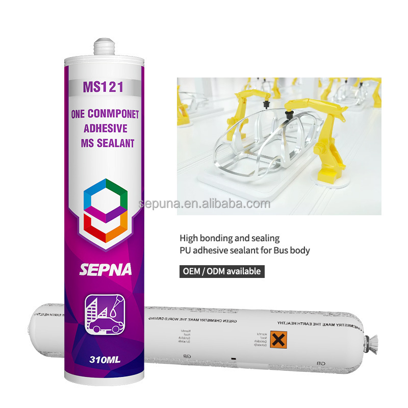 Multipurpose adhesive One component MS Polymer Sealant for stainless