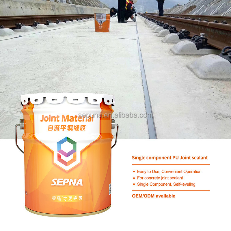 600ML Sausage Self-leveling Expansion Joint Sealant Single Component urethane PU Sealant