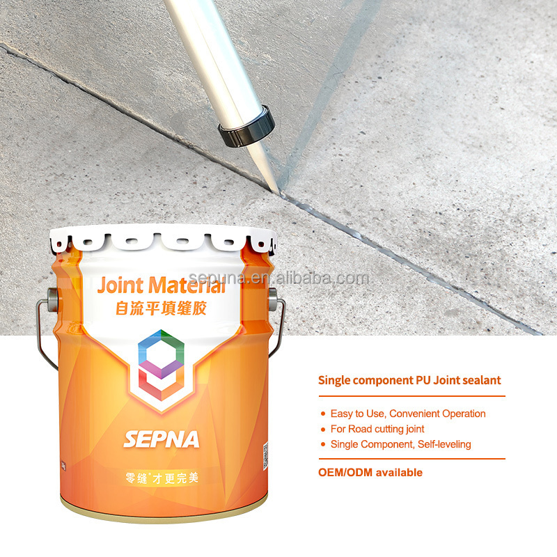 600ML Sausage Self-leveling Expansion Joint Sealant Single Component urethane PU Sealant