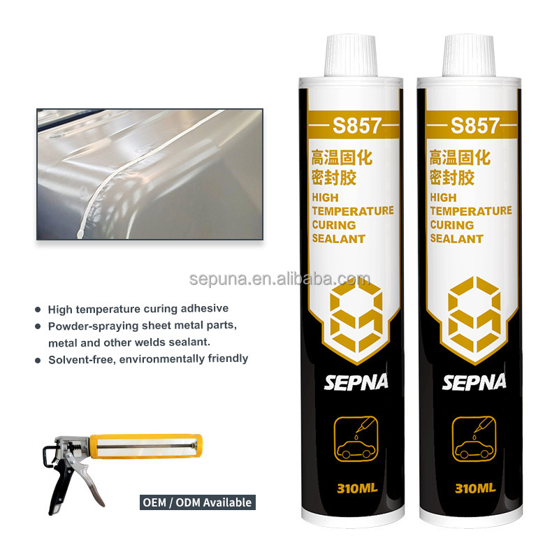 Sepna 600ML one part weld bead high temperature curing sealing glue for steel plate electrophoresis plate car truck body