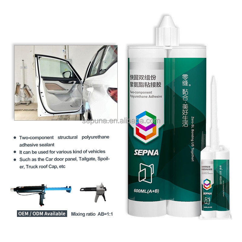 SEPNA SP282 Two component fast curing structural adhesive sealant for ABS New energy battery glass fiber PVC