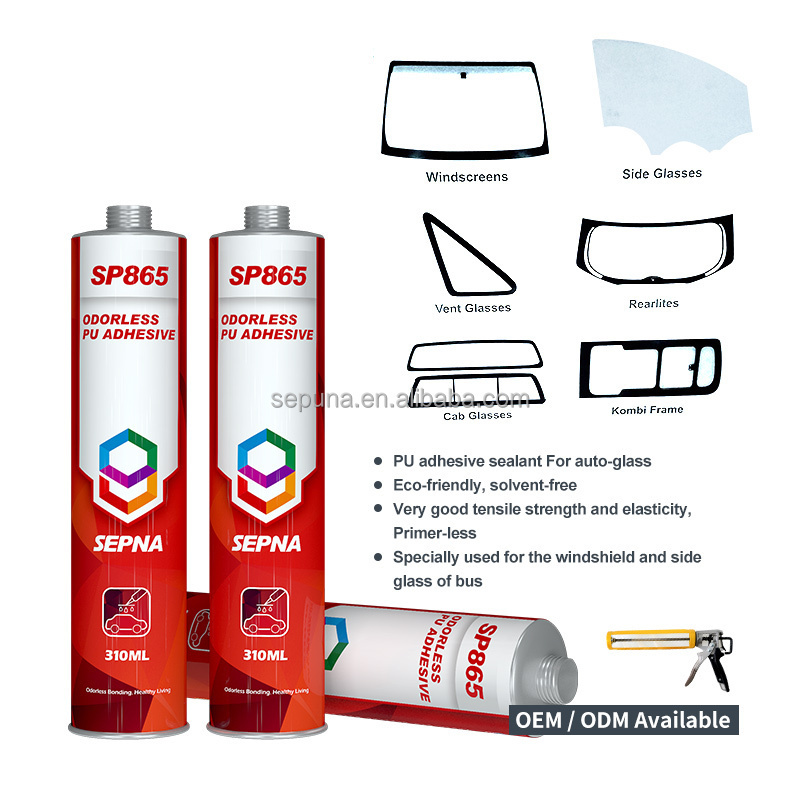 SP865 Single component eco-friendly pu bonding sealant for automotive