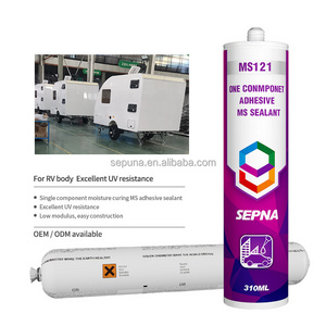 Sepna MS121 MS Polymer Adhesive sealant for RV roof skylight headliner sesaling