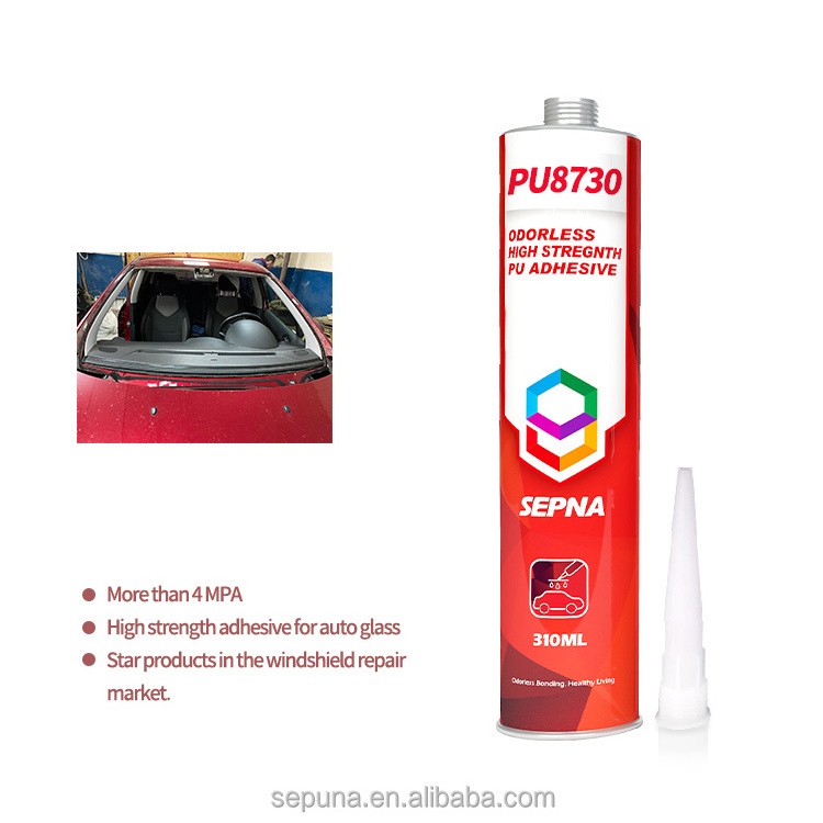 High-quality no smells 400ml 600ml PU sealant bostik for vehicle windshield SEPNA PU8730