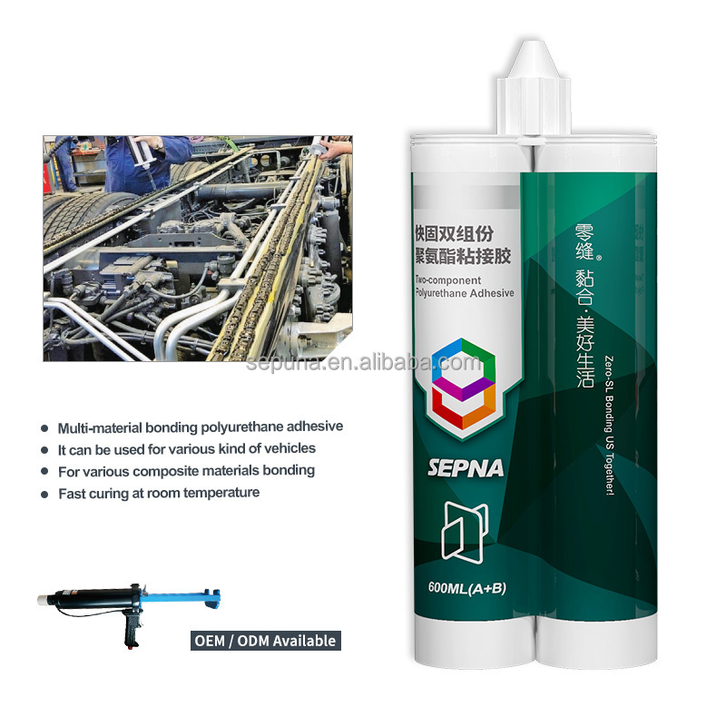 SP282 double component Polyurethane Structural Adhesive Sealant for Composite Bonding SMC/FRP/Metals