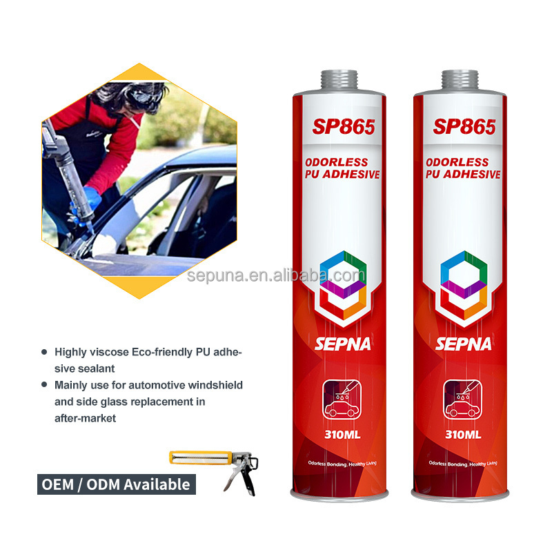 SP865 Single component eco-friendly pu bonding sealant for automotive