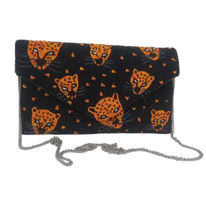 Antique Design Most Selling Animal Print Beaded Bag for Women Fashion Handbag at Affordable Price for Export from Exporter