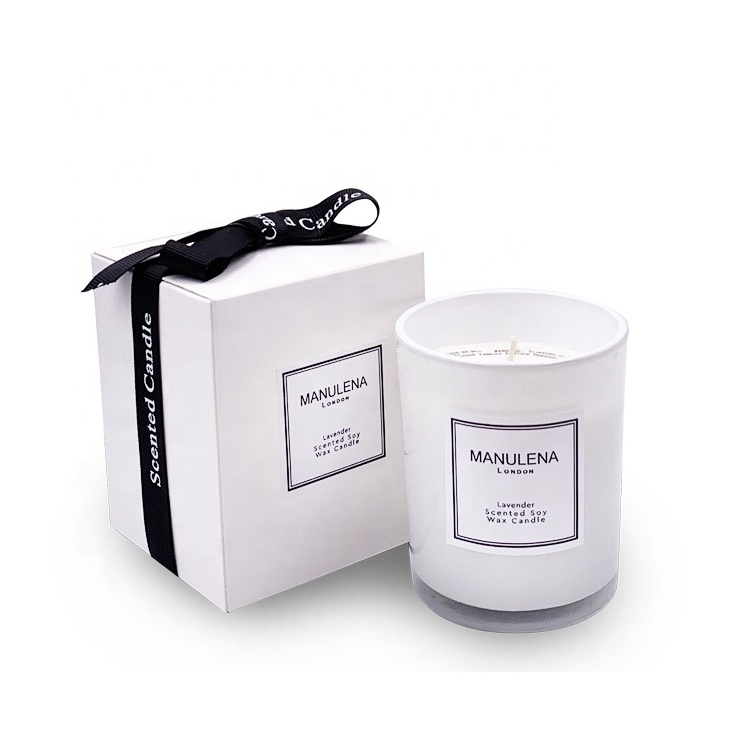 MANULENA romantic tin crystal wholesale shenzhen vanilla small strong scented candles with logo in glass jar for resale