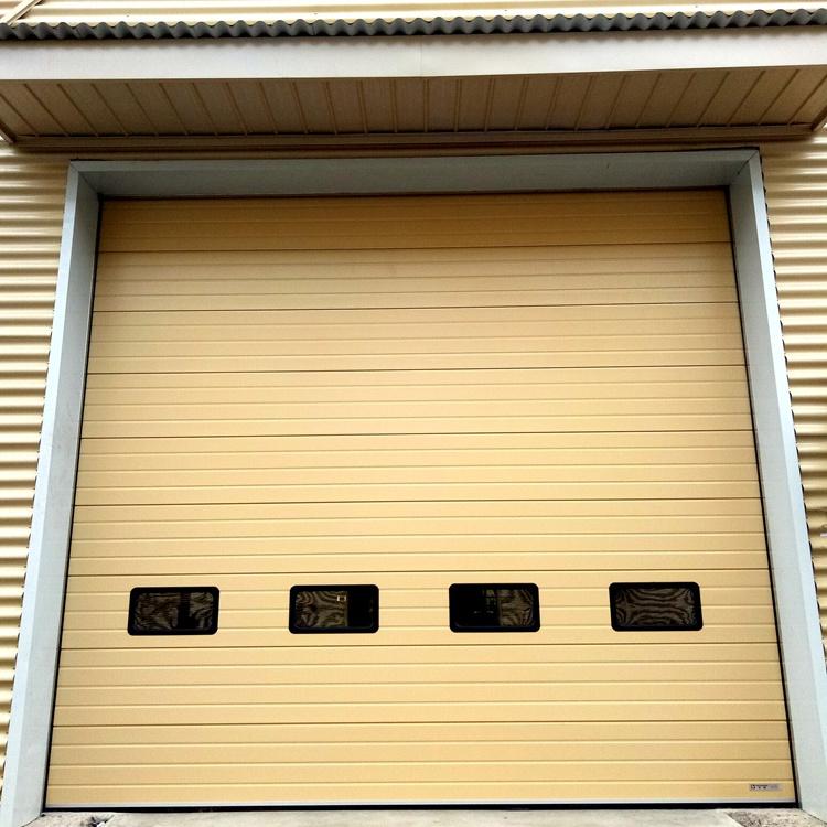 Wonderful Factory Use Sectional Steel Doors Automated Warehouse Sliding Industry Door Industrial Sectional Lifting Doors