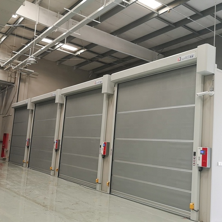 High Speed Rapid Roller Pvc Fabric Rapid Fast Door