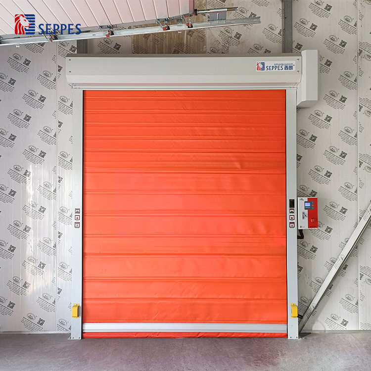 Modern high quality insulated doors for cold rooms thermal insulation high speed door high speed freezer doors