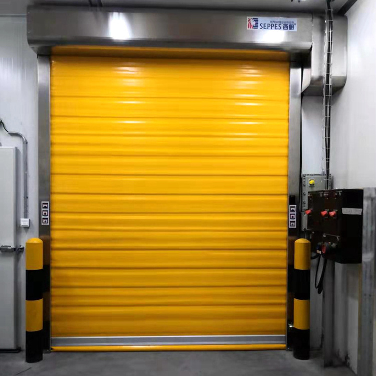 High Speed Roll Cold Storage Door High Speed Rolling Shutter Door/Cool Room Insulation Freezer Door