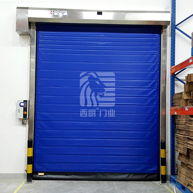 High Speed Roll Cold Storage Door High Speed Rolling Shutter Door/Cool Room Insulation Freezer Door