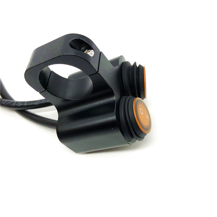 Aluminium Alloy Waterproof Motorcycle Low Beam High Beam Light Switch