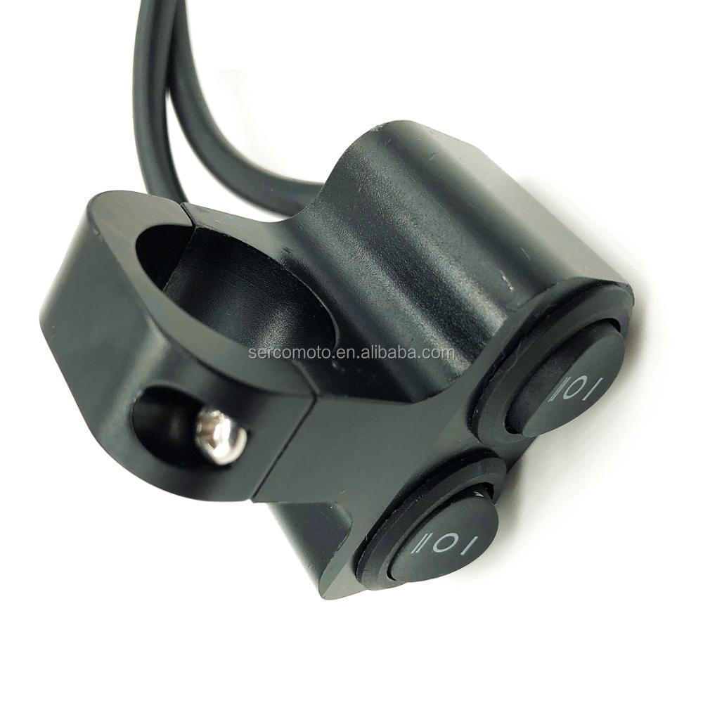 China Factory Price Aluminium Alloy Waterproof Motorcycle Handle Switch