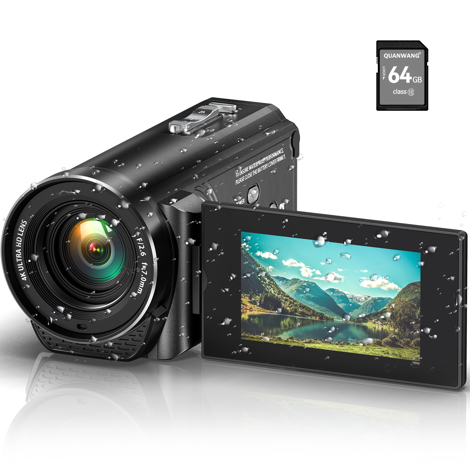 Professional 4k 56MP 18x Digital Cameras 3 inch IPS Screen Webcam Video Cameras for Adults