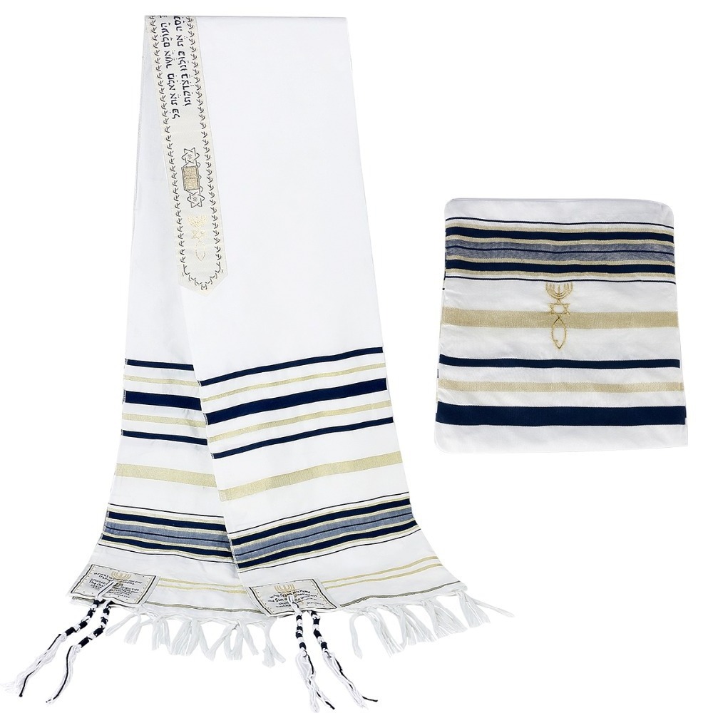 22x72 inch Polyester Arab Scarf 10 Colors Stock Muslim ethnic hijab Israeli Kosher Talit deJewish Tallit Israel Prayer Shawls