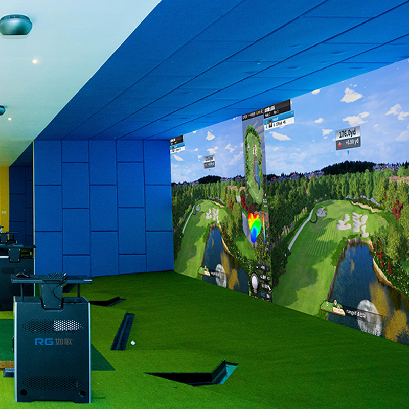 Indoor Golf Simulator Golf Launch Monitor Golf Simulator Launch Monitor