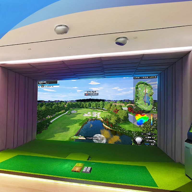 Indoor Golf Simulator Golf Launch Monitor Golf Simulator Launch Monitor