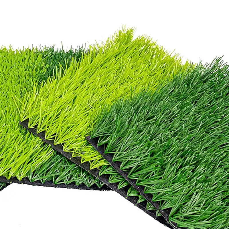 Customized Fake Green Artificial Grass Lawn Carpet Futsal Artificial Grass Turf for Soccer Fields