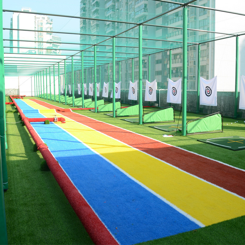 Professional Customized Design Artificial Grass Lawn Grass Rug Carpet Turf Rainbow Color Artificial Grass