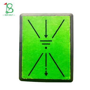 Portable Golf Swing Detection Batting Pad Custom Accept Analysis Correct Swing Path Mini Golf Training Mat