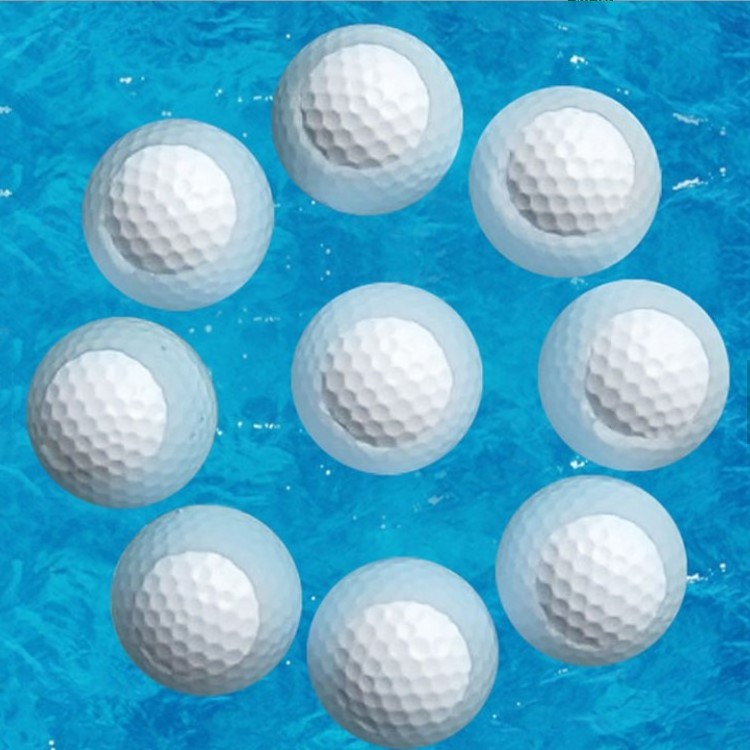 High Quality Genuine Low Price Play Practice Golf Ball Rubber Core Golf Floating Ball