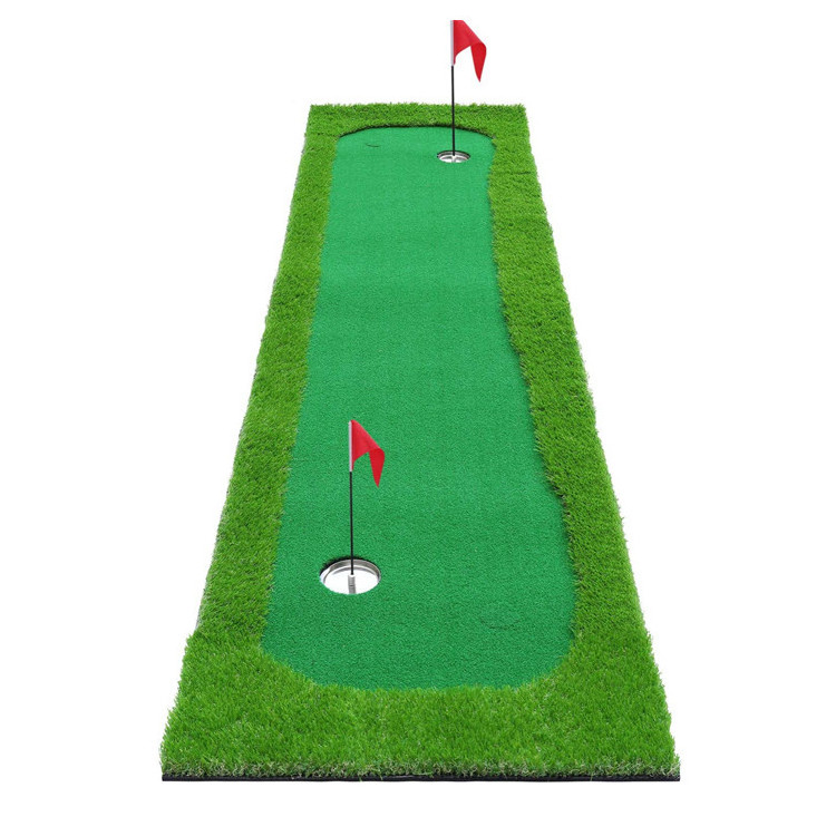 RTS 2.5FT*10FT Outdoor Indoor Portable Mini Golf Trainer Course  Putting Green Mat