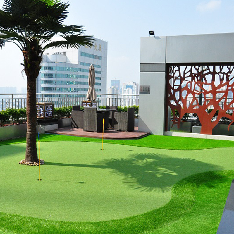 Synthetic Grass Indoor Outdoor Putting Green Flooring Synthetic Lawn Golf Mat Turf Artificial Grass