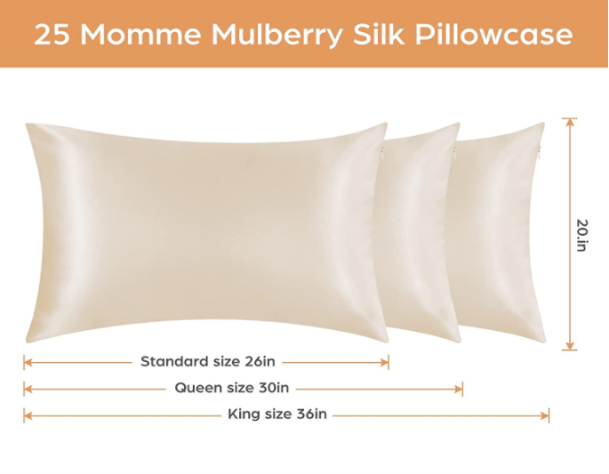 Wholesale Luxury 6A Grade 22 Momme 100% Mulberry Silk Satin Pillowcase Set Box Package Gift Set Embroidered Silk Pillow Case