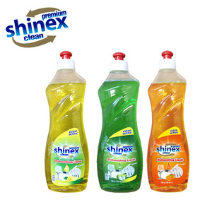 SHINEX Wholesale High Quality kitchen cleaning dishwashing Liquid  detergent soap for kitchen 750 ml  factory made in Turkey