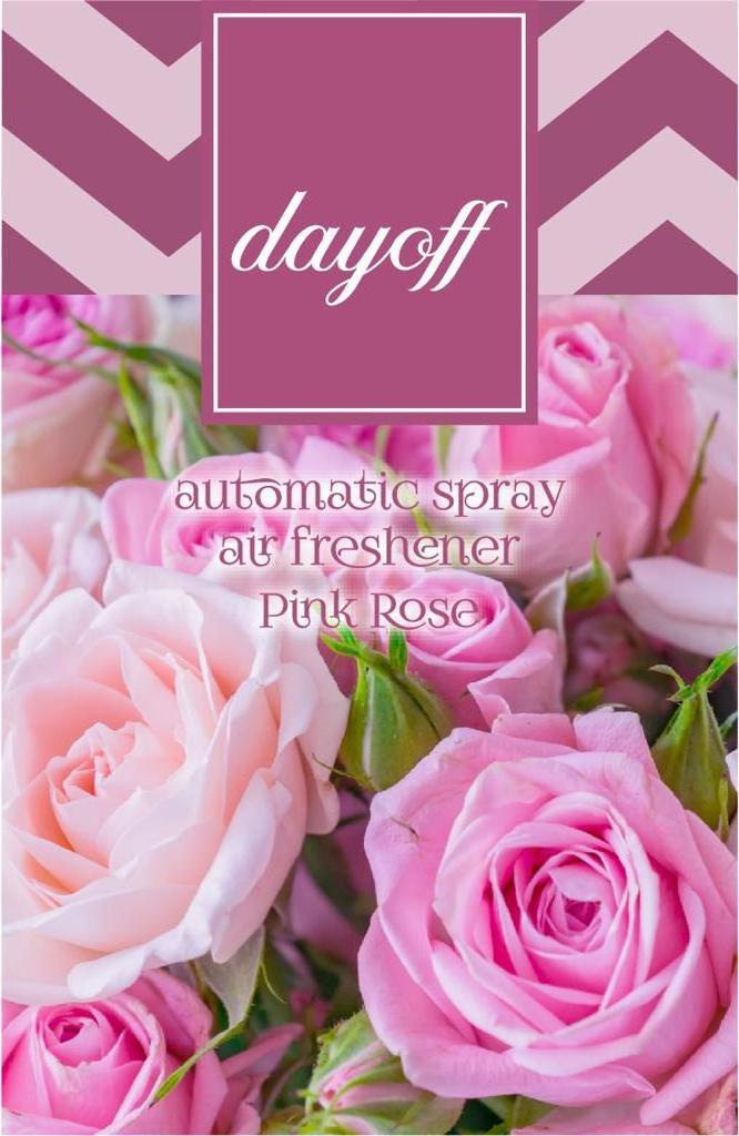 Automatic Spray Aerosol Air Freshener Refill Rose Long Lasting Perfume Eco-friendly for Room Home Office air freshener Dispenser