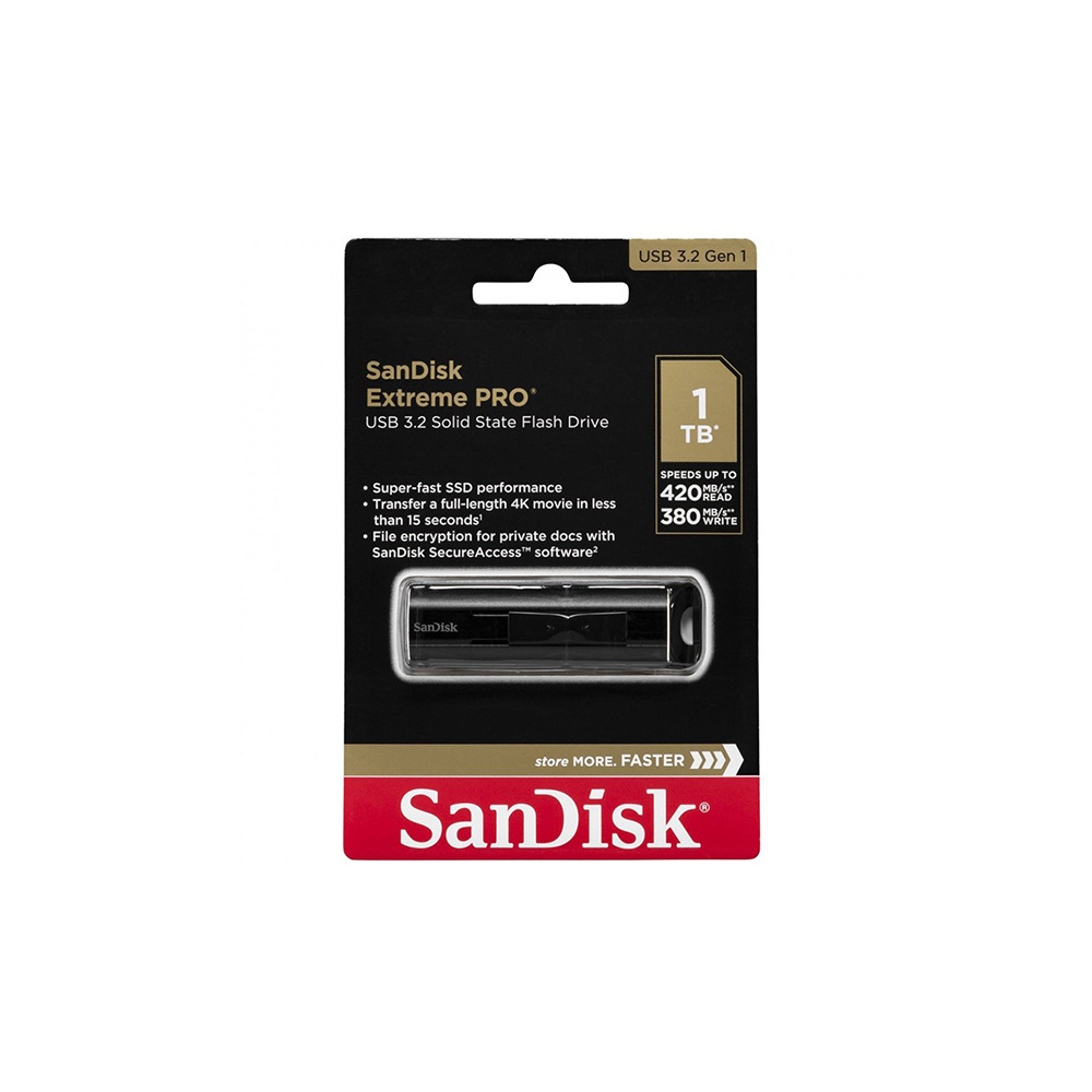 1TB USB 3.2 Solid State Flash Drive SDCZ880-1T00-G46