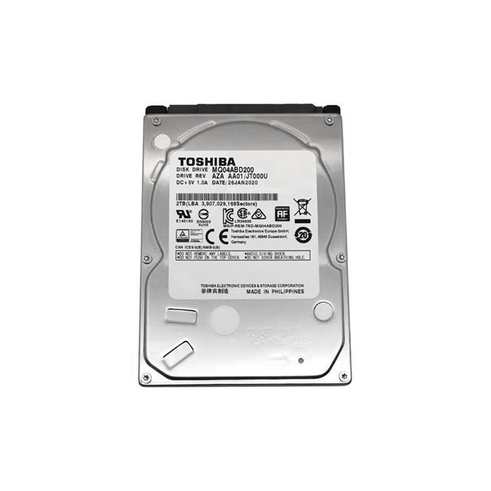 Hard Drive Disk 2TB SATA 3.3 2.5 Inch 128MB 5400 RPM HDD MQ04ABD200V