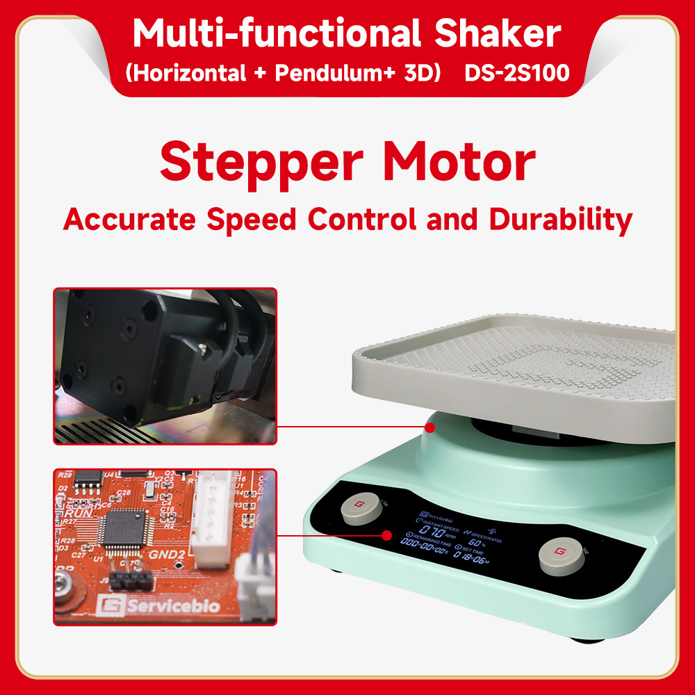 Multi-functional Horizontal + Pendulum+ 3D Orbital Linear shaker LCD Display Orbital Shaker Incubator Factory Price