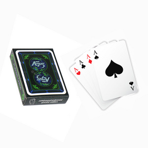 Custom jumbo large playing cards kem poker cards advertising wholesale