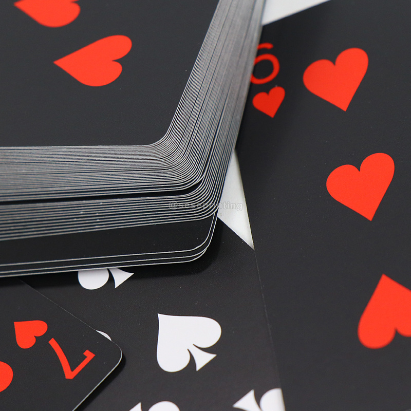 Make Your Own Black Card Deck Personalized Premium Poker Playing Card with Your Design