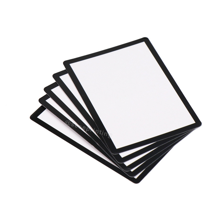 Custom Blank Playing Cards 45 Double-side Dry Erase Cards for Game