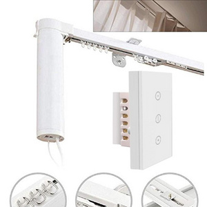 Oem Tuay Alexa Control Wholesale Home Automation Wall  Cover  Curtain Screen App Control Electric Smart  Wifi shutter switch