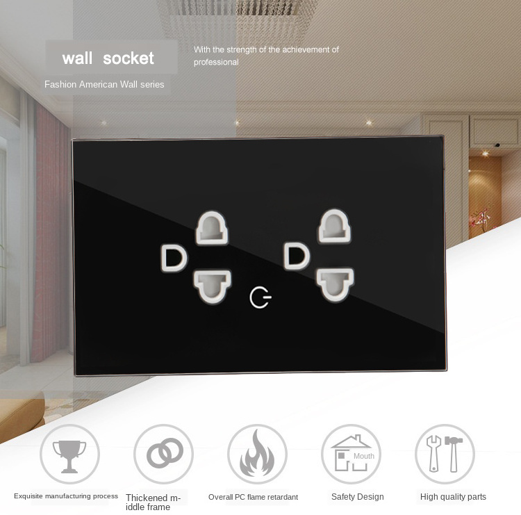 In-Wall Plug US/VN 110V 10A Tuya Timer APP WiFi Smart Socket With Alexa Google Home Wall Outlet